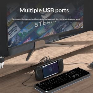 Five-in-One Game Console Docking Station