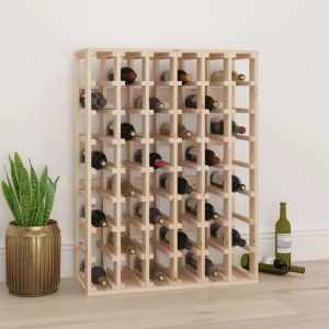 Wine Rack 70x Solid Pine Wood