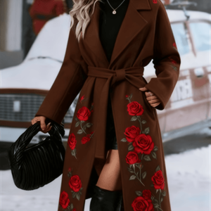 Fashionable Casual Long Coat