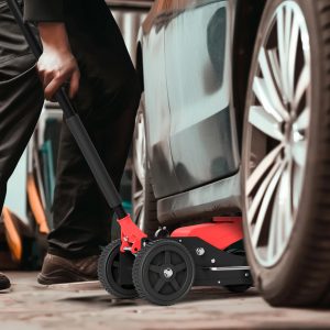 1.5 Ton Big Wheel Hydraulic Car Jack Heavy Duty Off-Road Jack with Extra Saddle for Trucks