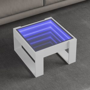 Coffee Table with Infinity LED 50x