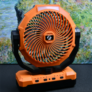 12000mAh Camping Fan - Detachable Rechargeable Battery Operated Fan