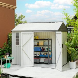 8' x 6' Garden Storage Shed
