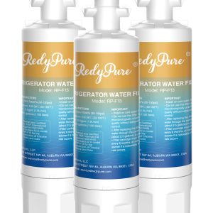 3 Pack Redypure Refrigerator Water Filter Replacement For LG LT700P, ADQ36006101,  ADQ36006102, LG 469690, LFX31935ST, RWF1200A, Kenmore 469690, 79572032110, RFC0700A