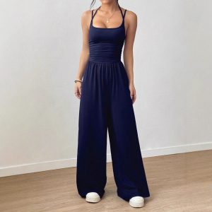 Casual And Comfortable Travel Vacation Daily Wear Spring And Autumn Jumpsuit