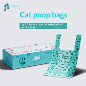 Cat Poop Garbage Bag Deodorizing Shovel Cat Litter Bag