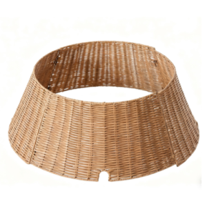 Christmas Tree Collars, Rattan Tree Skirts And Stand Base Covers, Christmas Decorations