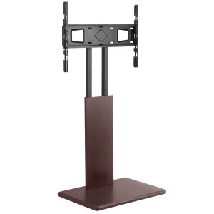 Universal TV Stand, Table Top TV Stand For 32-70 Inch Screens, Swivel And Height Adjustable TV Mount Stand Holds Up To 99 Lbs With Power Strip, For Living Room, Bedroom, MAX VESA 600 X 400 Mm