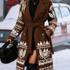 Fashionable Casual Long Coat