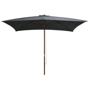 Parasol with Pole, Anthracite