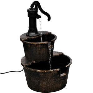 Cascade Fountain Hand Water Pump Design