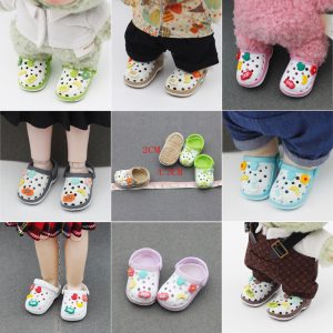15CM Doll Sandals Sand Hole Slippers