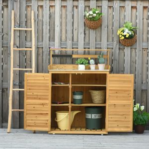 Backyard Garden Tool Storage Shed