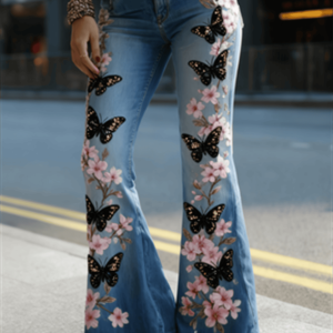 Fashionable Casual Women's Jeans