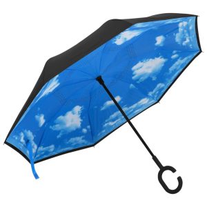 Umbrella C-Handle Black 108 cm