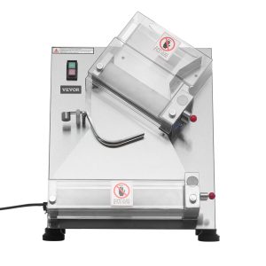 14 Inch Pizza Dough Roller Sheeter Automatic Commercial Pizza Dough Press 370W