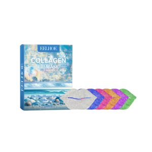 Eelhoe Collagen Lip Mask For Lip Protection Against Dry Cracks Fade Lip Lines And Dead Skin Moisture Lip Mask