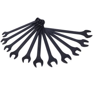 Jumbo Combination Wrench Set Extra Large, SAE, 11-piece, 1-5 16'' To 2'',Black Oxide, With Pouch