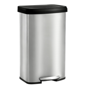 21 Gallon-80 Liter Kitchen Trash Can With Lid, Stainless Steel Garbage Can With Soft--Close Lid & Foot Pedal
