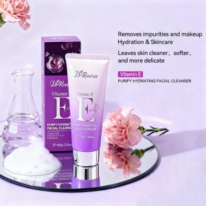 DR.ROSEVA Organic Vitamin C Acne Treatment Foaming Face Wash Deep Cleansing Papaya Exfoliating Moisturizing Facial Cleanser