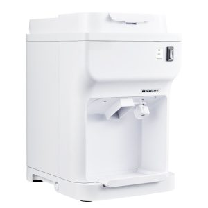 Commercial Ice Shaver 220LBS/H Electric Snow Cone Maker Ice Crusher White