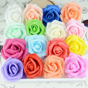 7cm Simulation Pe Rose Foam Flower Valentine's Day