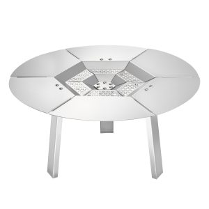 Fire Pit Heat Deflector For Solo Stove Yukon 20 In Bonfire Stainless Steel