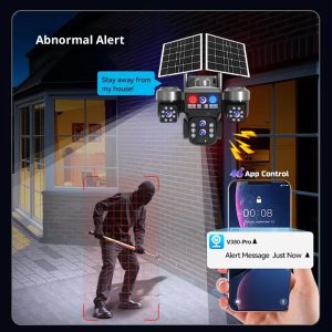 Three-lens Picture Of Solar Monitoring Camera