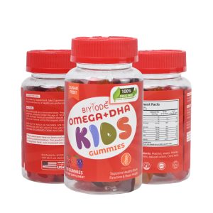 Jiabeikang Factory Kids Supplements Omega3 Vitamin C D Brain Function Heart Eyes Health Children Grow Taller DHA Gummies