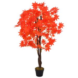 Artificial Maple Tree Plant with Pot 120 cm