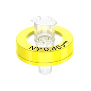 10Hydrophilic Nylon Syringe Filter 13mm Non-Sterile,Lab HPLC Sample Use
