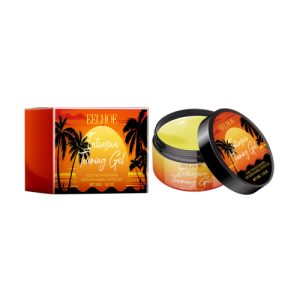 Eelhoe Black Care Gel, Summer Beach Beach Quick Tanning Bronzer Natural Refreshing And Moisturizing