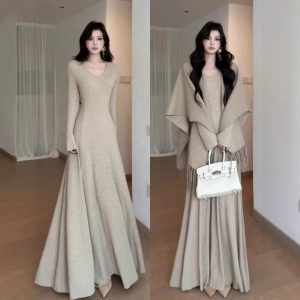 Fashion Slim-fit Elegant Petite Women's Dress