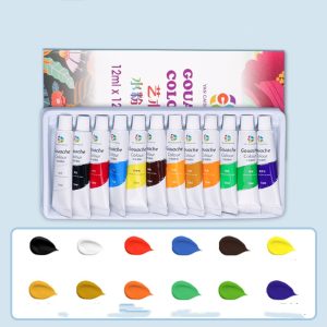 Gouache Full Set Art Supplies Brush Painting Tools Children Watercolor Coloring 36241812 Colors