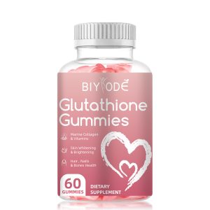 OEM ODM Custom Nature Glow Glutathione Collagen Gummies Private Label Wholesale Supplement