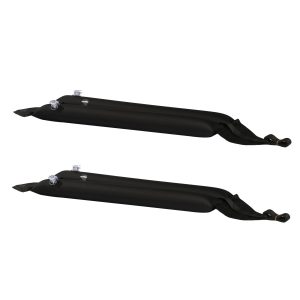 Inflatable Soft Roof Rack Bars, 37.6-Inch Universal Car Roof Rack Pads, 88LBS Loading Luggage Kayak Carrier With 2 Tie-Down Straps & Ropes, Hand Air Pump, Storage Bag For Canoes Surfboards SUPs