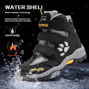 Winter Anti-slip Snow Boots For Older Children