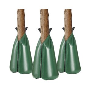 Tree Watering Bag Slow Release 3 Pack 20 Gallons, Water Bags For Trees, Refillable Tree Drip Irrigation Bags With Zipper, Durable Tree Watering System For Deep Root Targeting