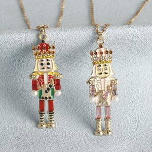 Fashion Nutcracker Necklace Creative Personality Exaggerated Necklace