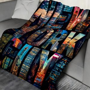 High-definition Printed Flannel Leg Blanket For All Seasons