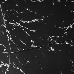 Self Adhesive Vinyl Floor Tiles 12 X 12 Inch, 50 Tiles 1.5mm Thick Peel & Stick, Black Marble Texture DIY Flooring For Kitchen, Dining Room, Bedrooms & Bathrooms, Easy For Home Decor