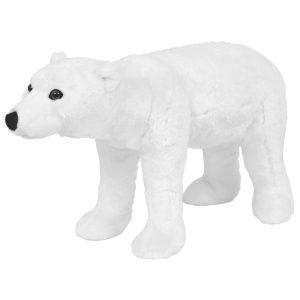 Plush Polar Bear Standing Plush White XXL