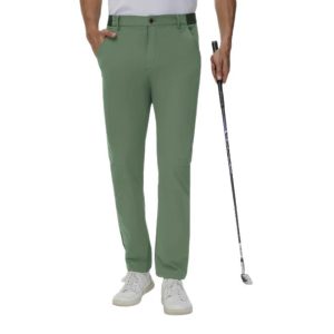 European And American Men's Solid Color Casual Golf Pants