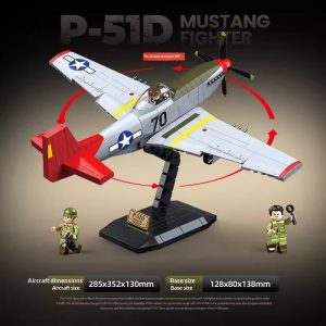 Vintage Spitfire Propeller Military Puzzle Assembly Toy