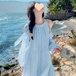 Trendy Pretty Sweet Off-shoulder Fairy Dress