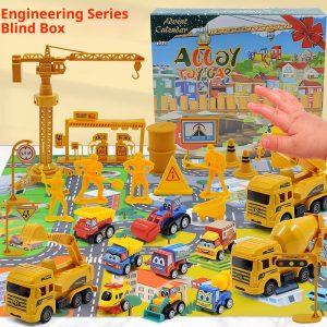 Christmas Children's Map Rug Alloy Car Model Set