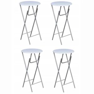 Standing Tables, Set of 4, with Tabletop