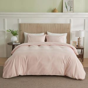 Serta Simply Clean Solid Duvet Cover Queen