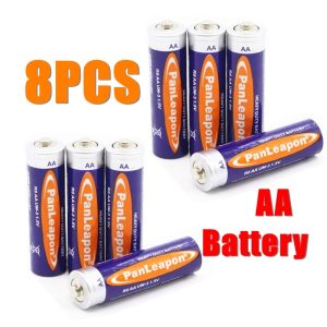 8 Or 16 X AA Zinc Carbon Batteries R06 MN1500 1.5V Long Lasting Battery