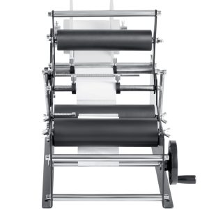 Manual Round Labeling Machine, 15-20pcs/min, Bottle Label Applicator For Round Bottles, Adjustable Manual Round Bottle Labeler Suitable For Bottle Diameter 1.98-11.99 Cm (with Pressing Bar)